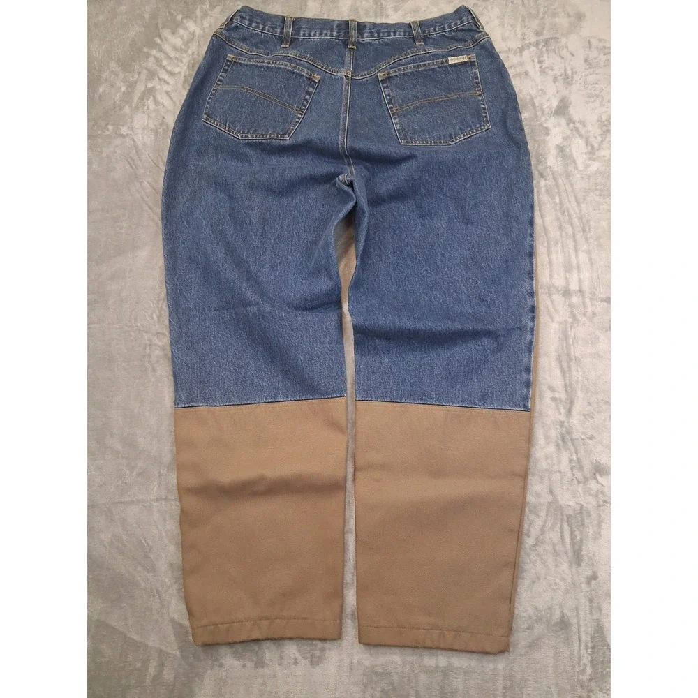 Mens Columbia Sz 40 36x31 Hunters‎ Brush Guard Outdoorsmen Workwear Denim Jeans